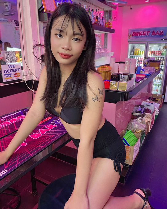 Bargirl On Walking Street Thailand