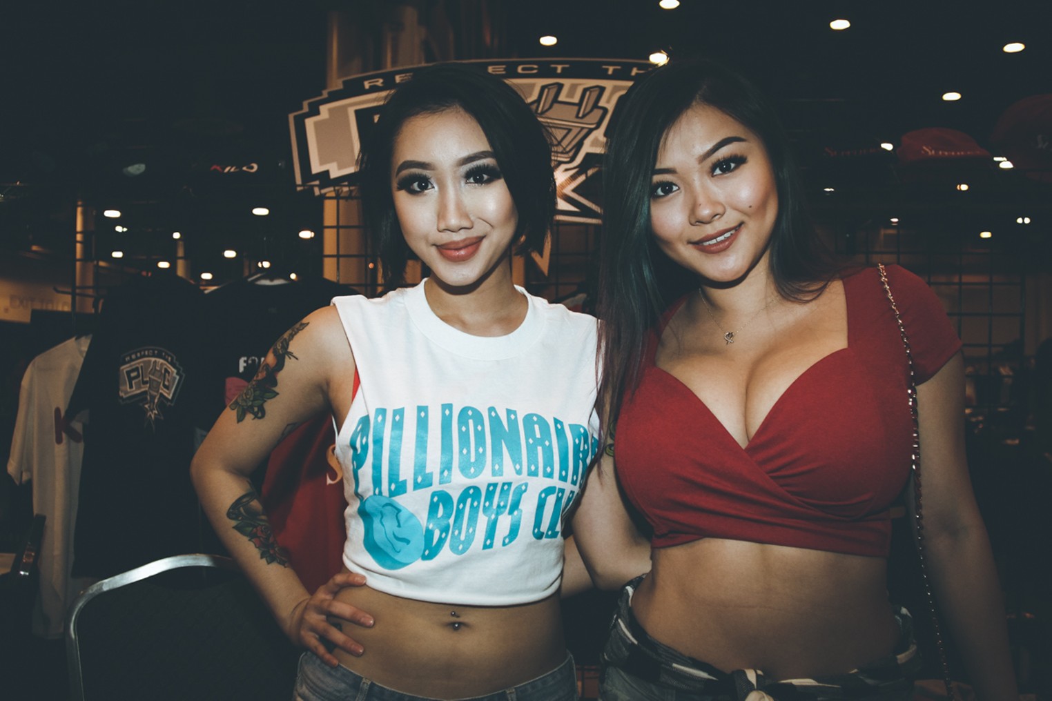 two beautiful thai girls