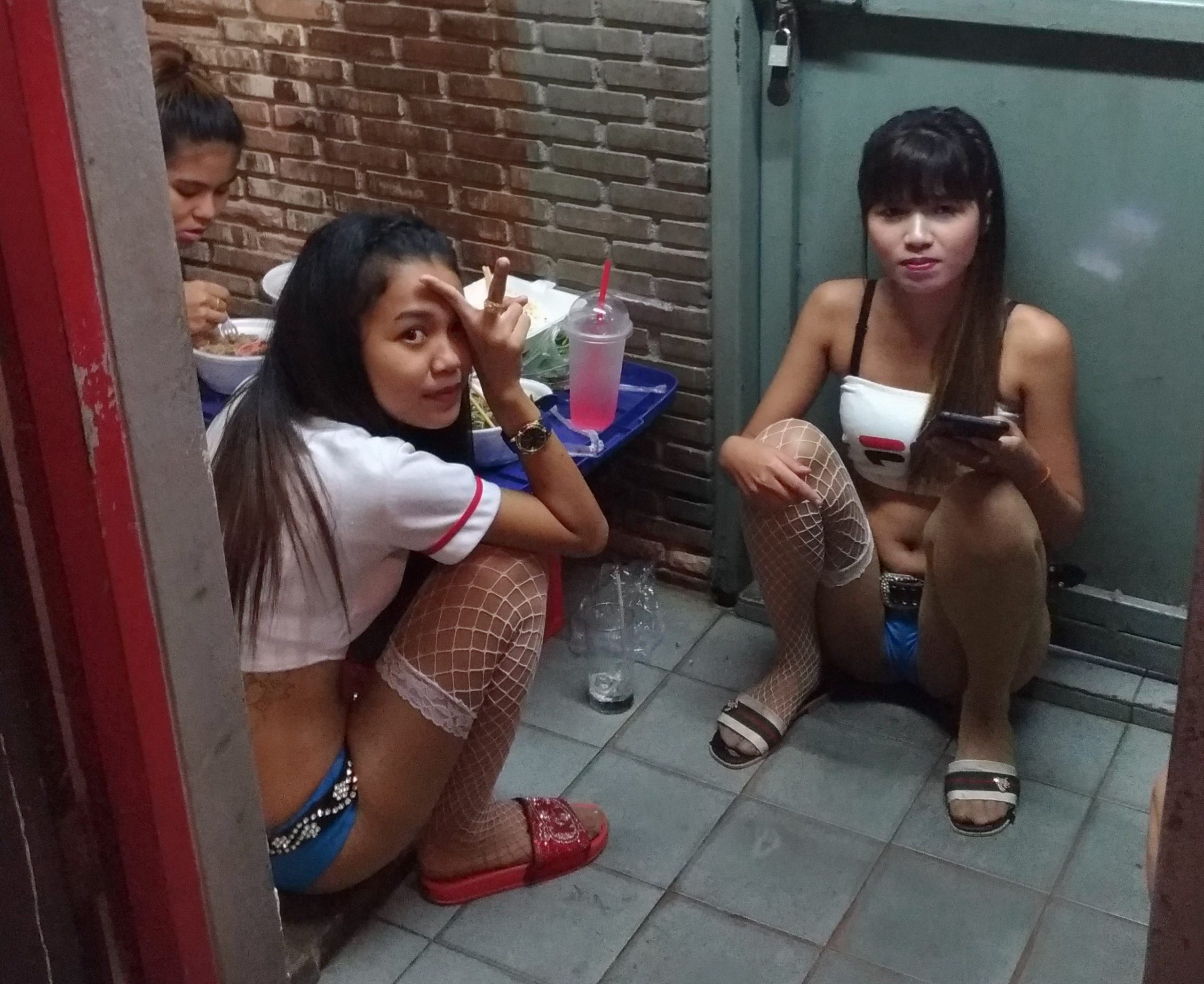 Girl In The Pattaya Night Life