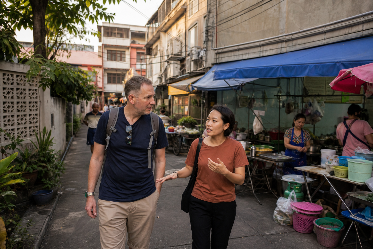 Going To Places Where Tourists Dont Go In Bangkok