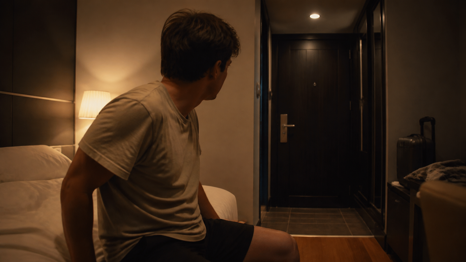 Someone Calls My Name at the Hotel
