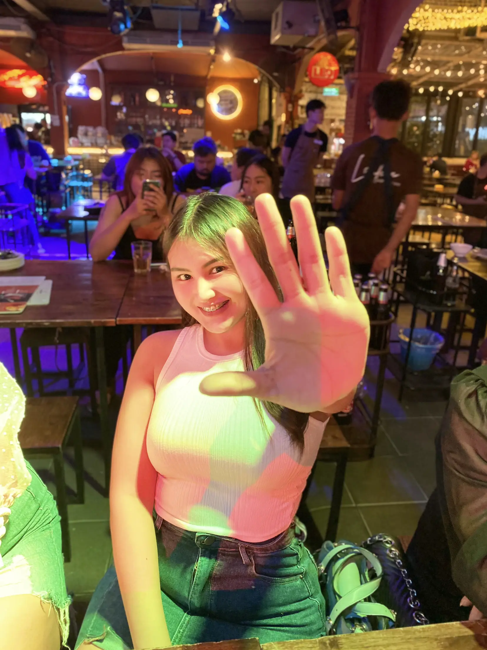 thai girl in a bar