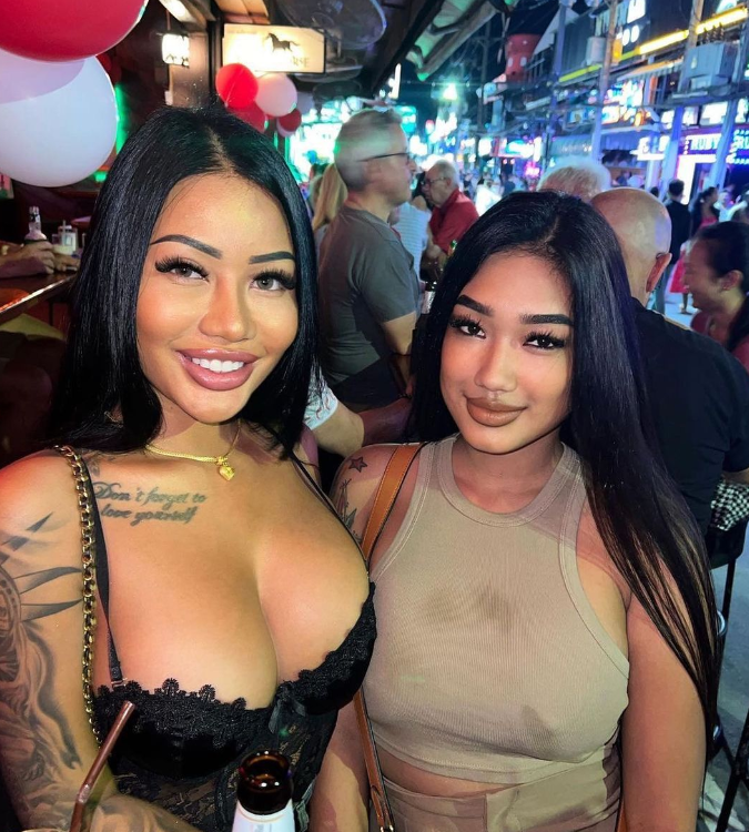 Two Girls In Pattaya