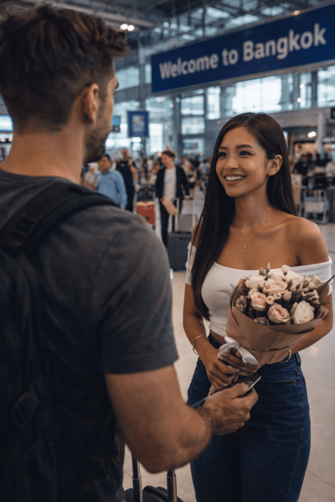 Meeting A Thai Girl At The Airport