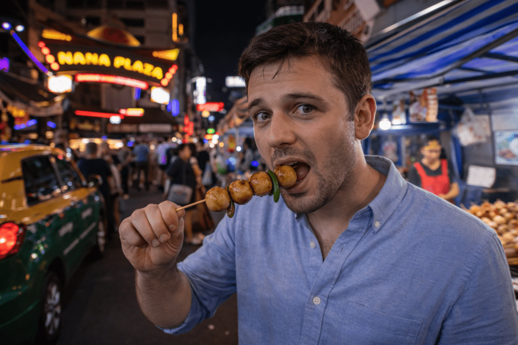 Thai Street Food Before Thai Beers