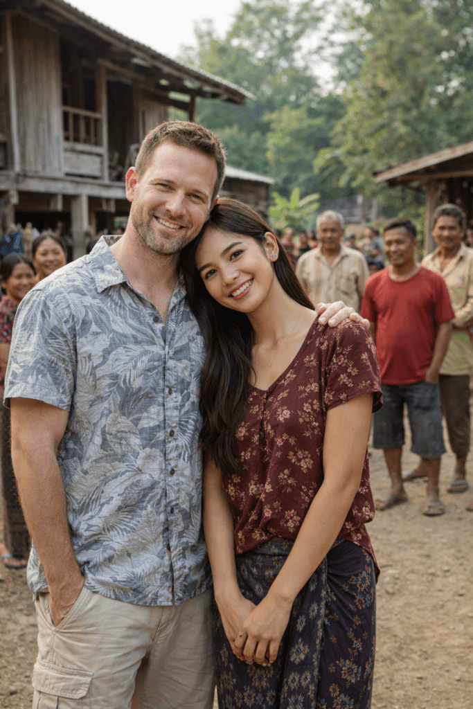 The Only Farang In The Village