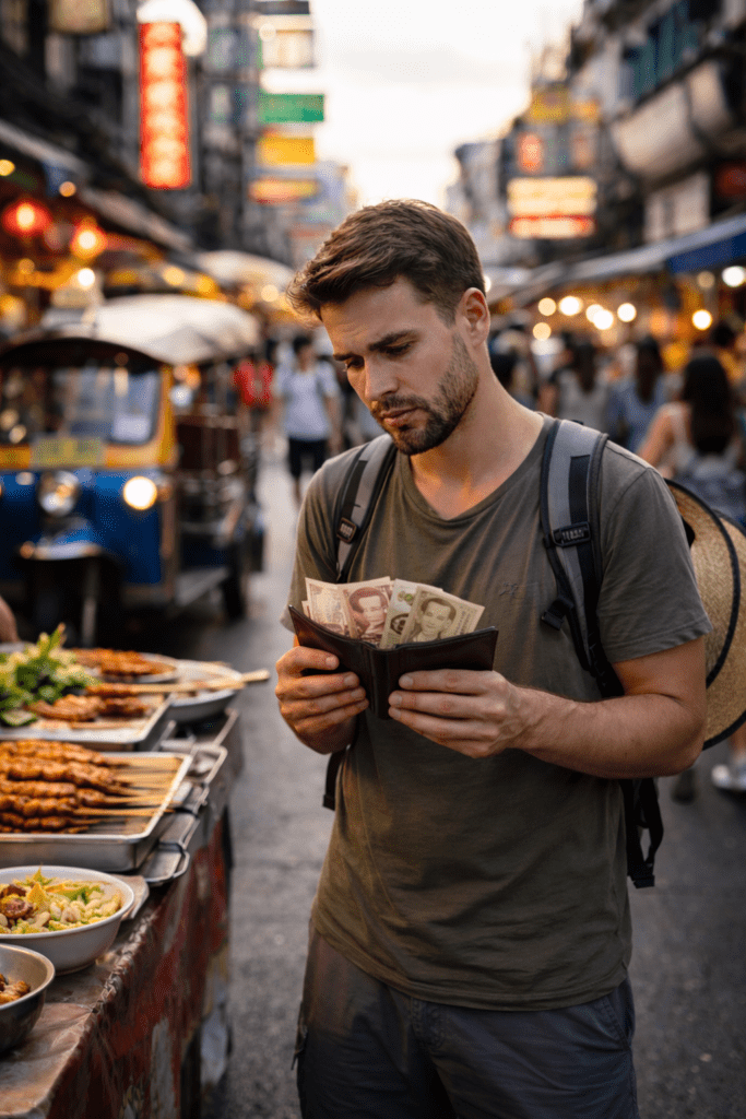 A lot of men have no money in Thailand