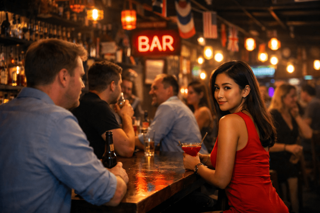 Going out for drinks in Bangkok