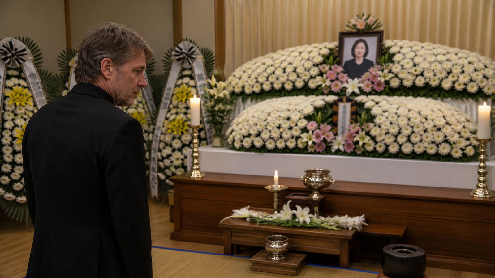 A Painful Funeral Display