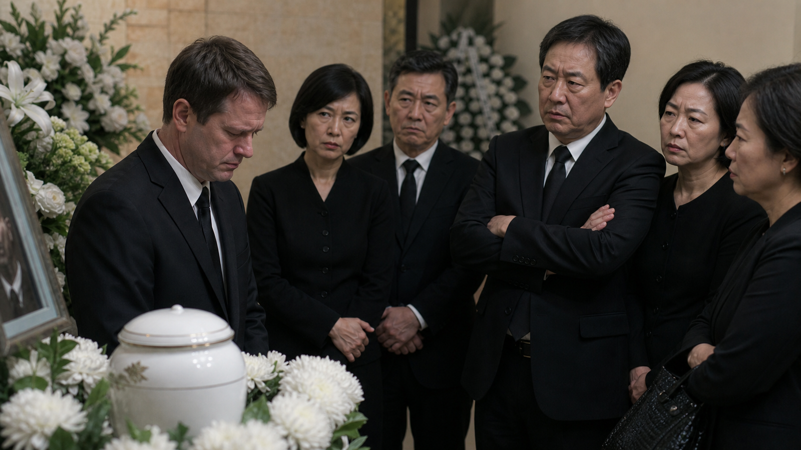 Friends Judge the Grieving Husband