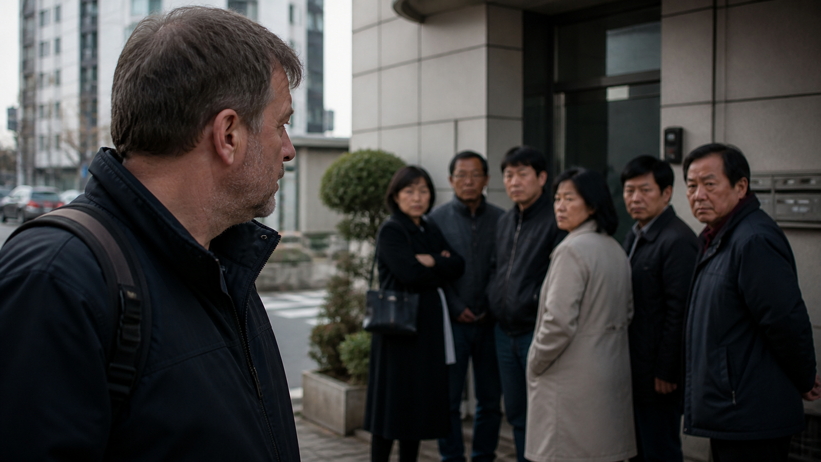 Korean Friends Turn Away