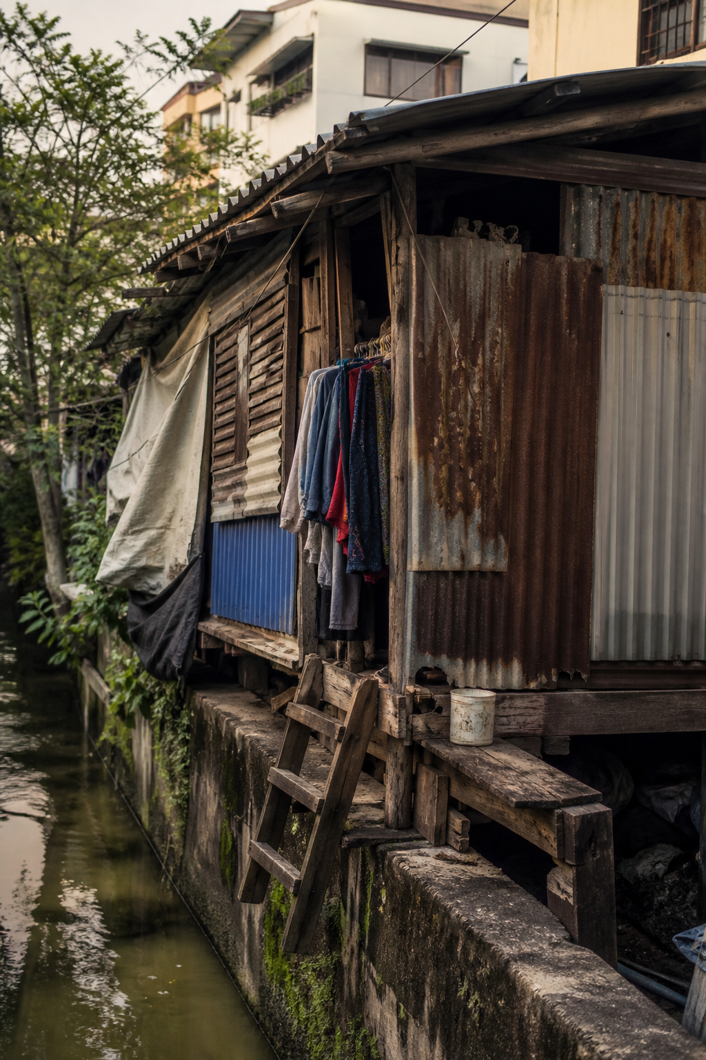 The Living Conditions of Some Thais Are Diabolical