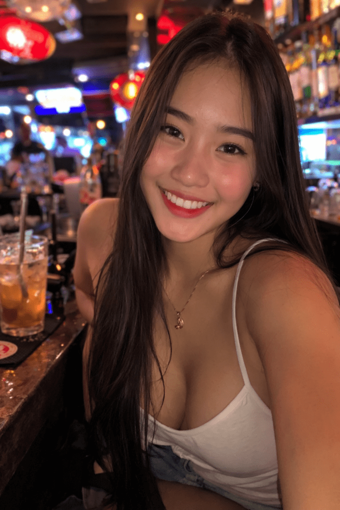 Thai Girl Showing Smiles