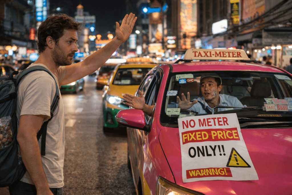 Avoid Bangkok Taxi Lineups