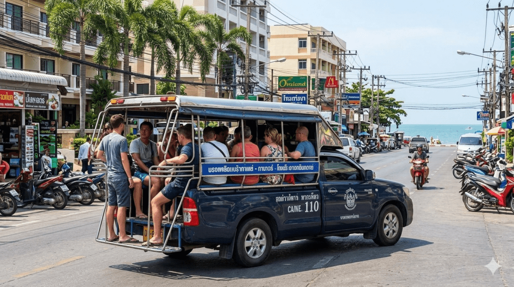 Baht Bus Scam In pattaya
