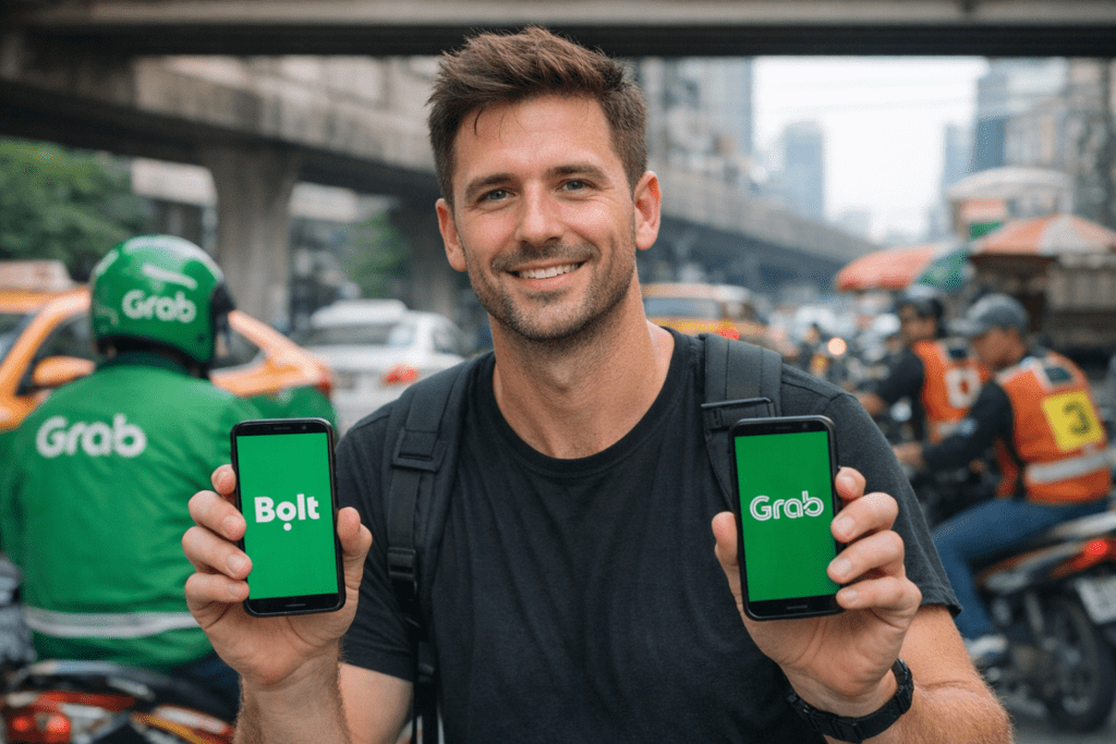 Bolt and Grab In Thailand