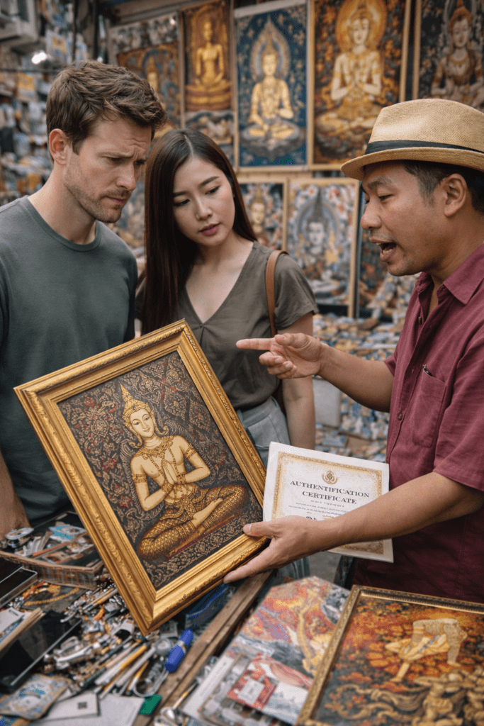 Buying Fake Art In Thailand