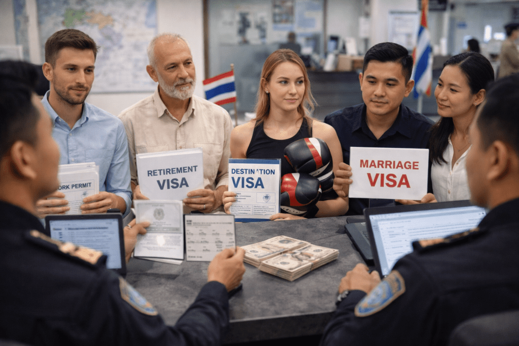 Different Types of Thailand Visas