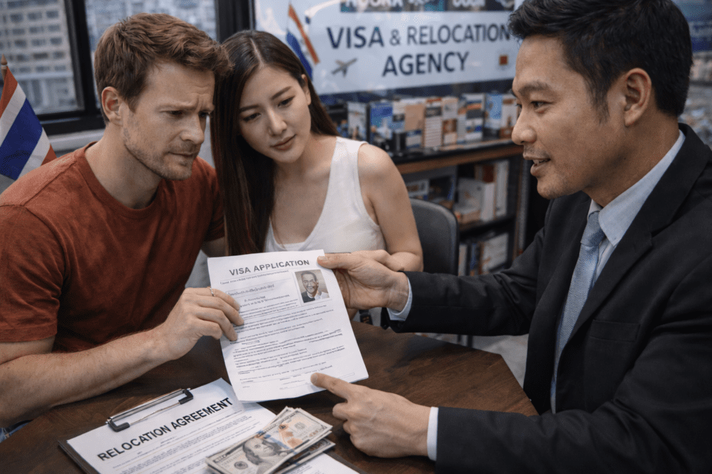 Fake Visa Scam In Thailand