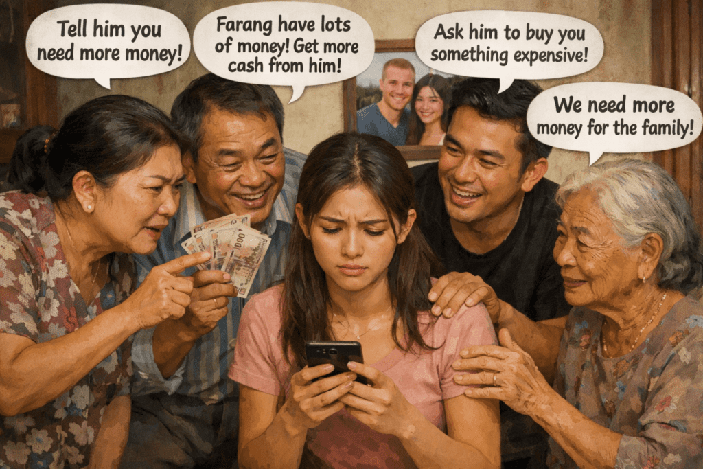 Family pressure financially