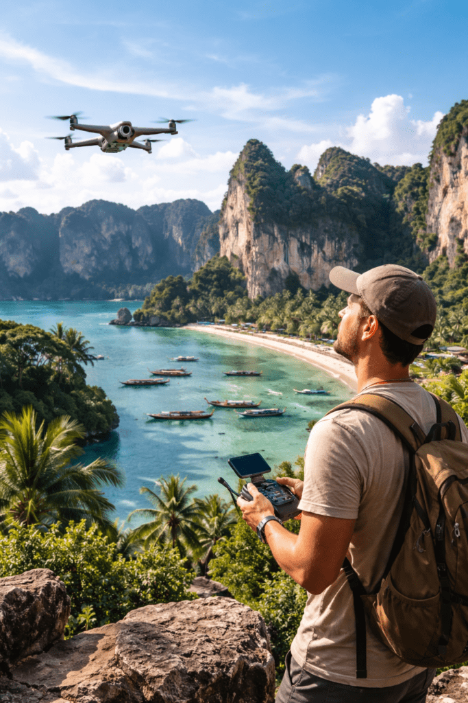 Flying A Drone In Pattaya