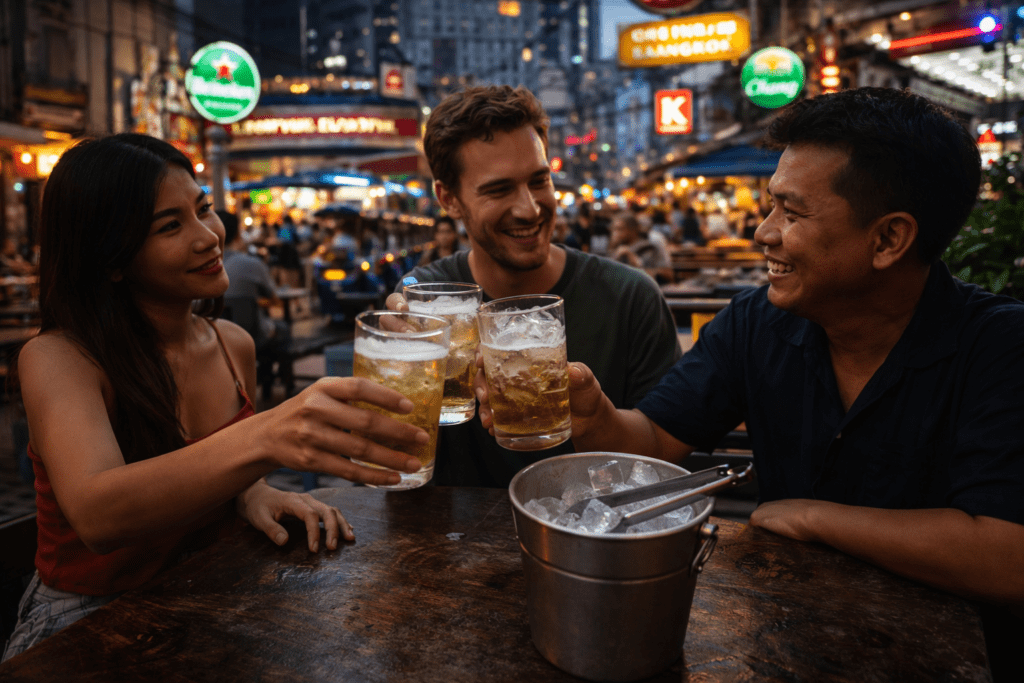 Ice In Drinks In Bangkok