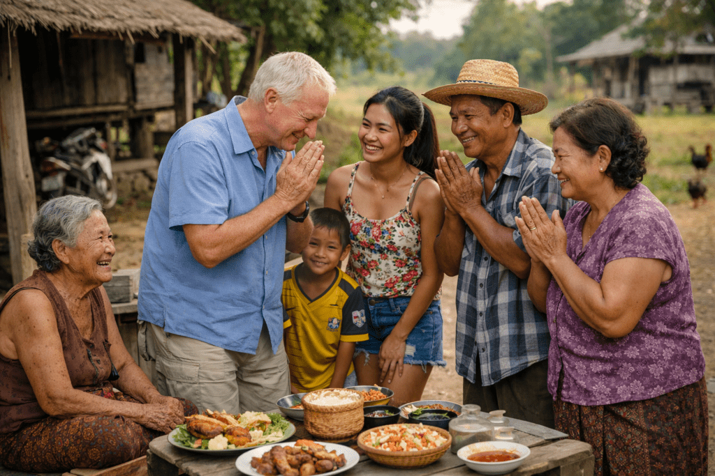 Meeting The Isan Family of Girlfriend