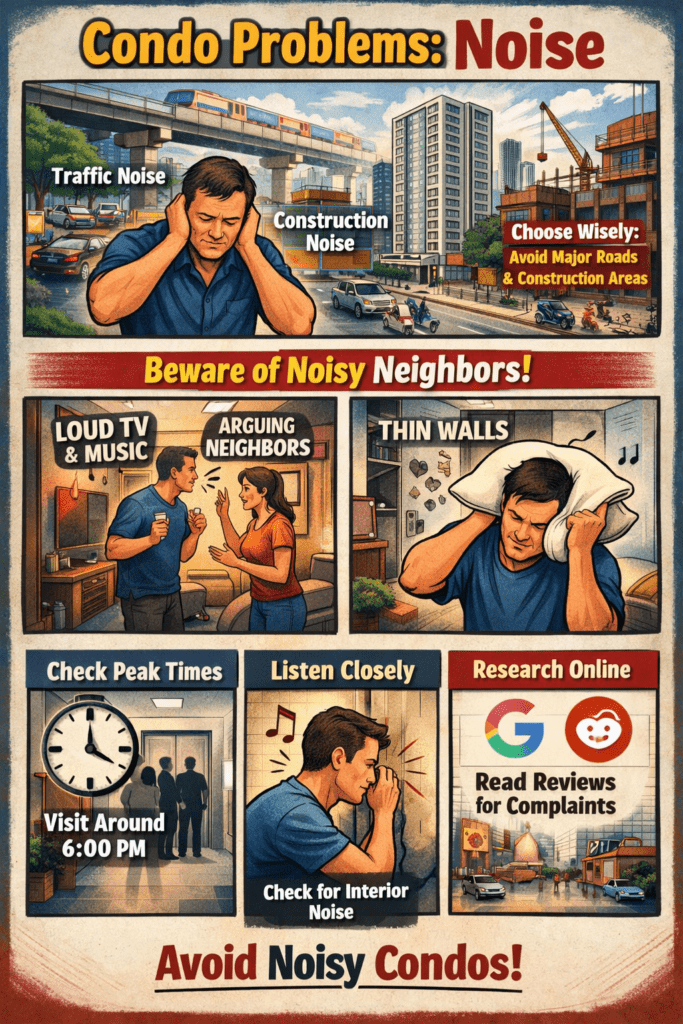 Noisy Areas For Condos In Thailand