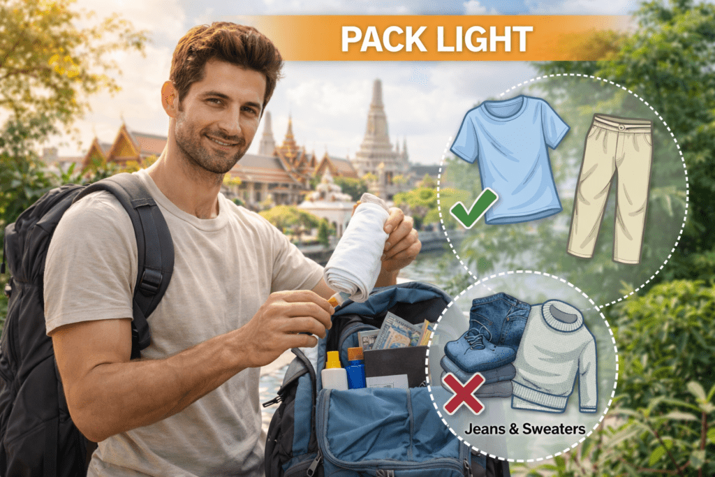 Pack Light For Thailand