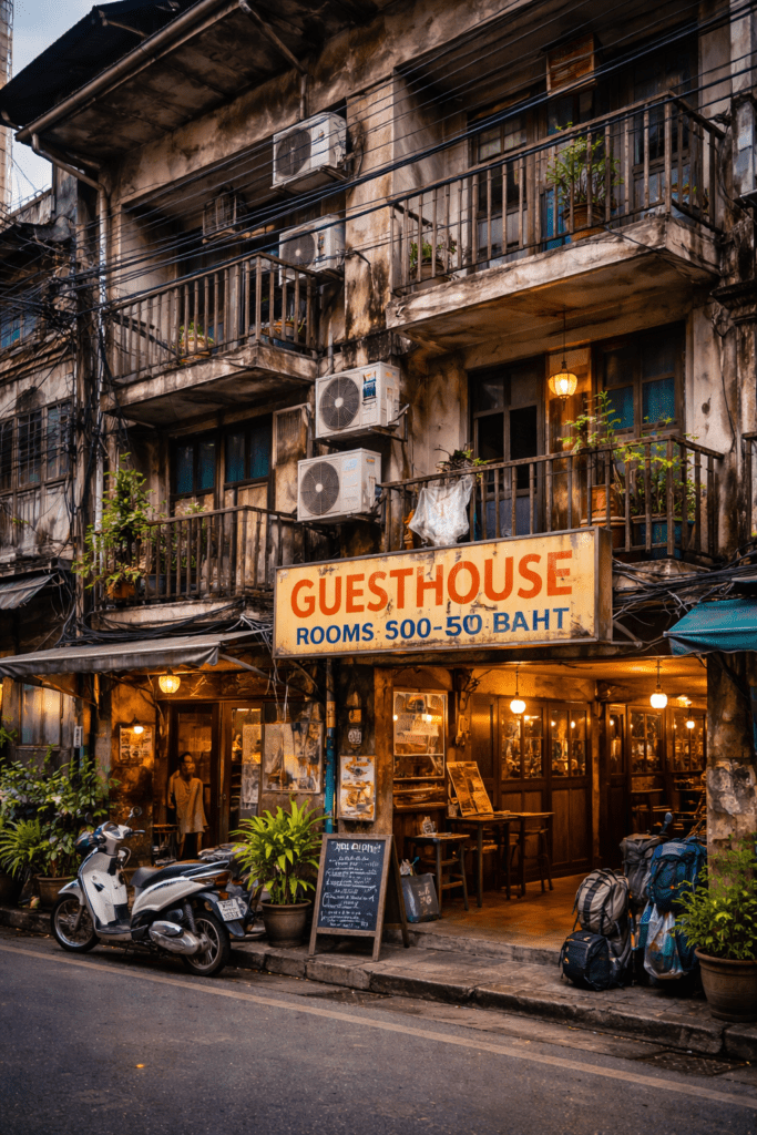 Rundown Guest House In Thailand