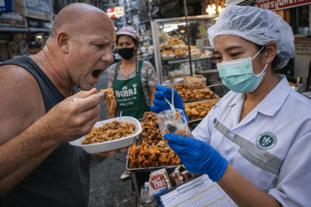 Street Food Saftey In Thailand