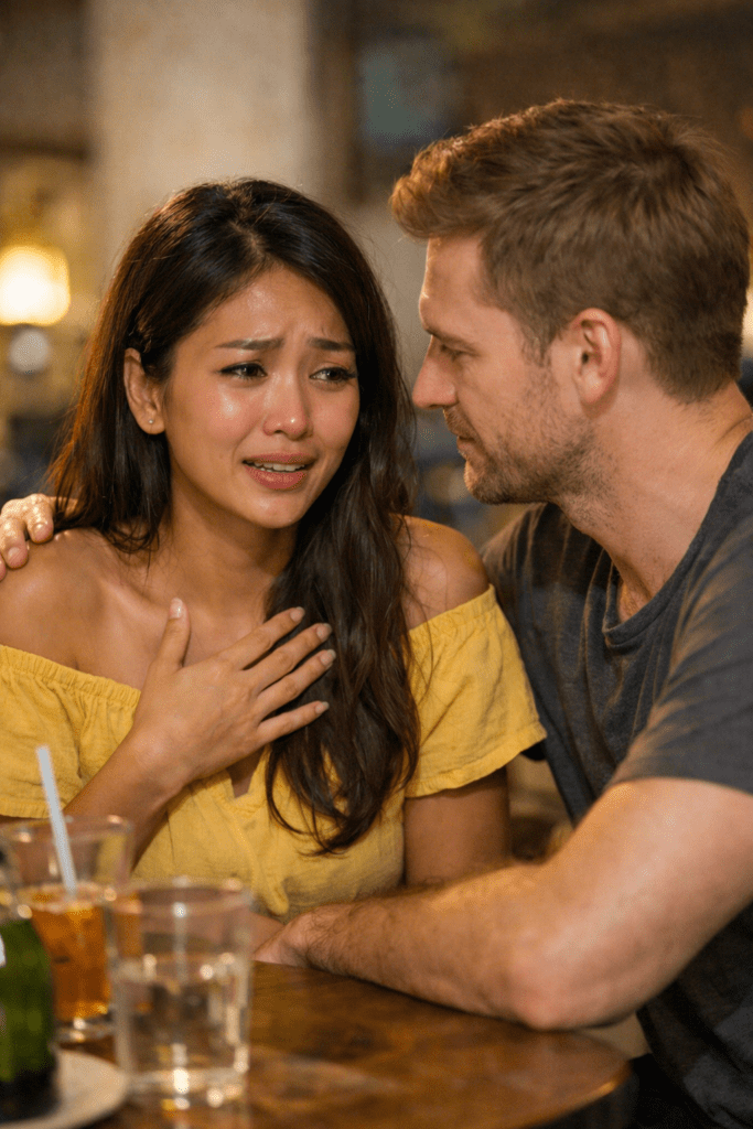 Thai Girl Fake Sob Story