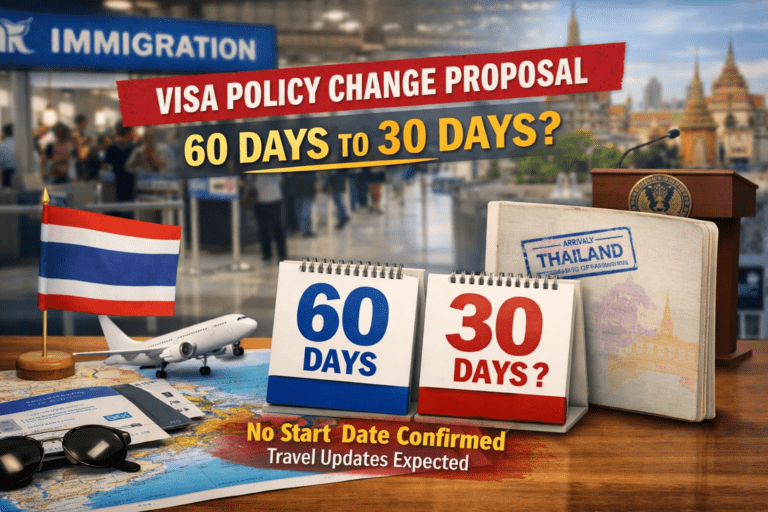 Thailand 2026 New Visa Policies