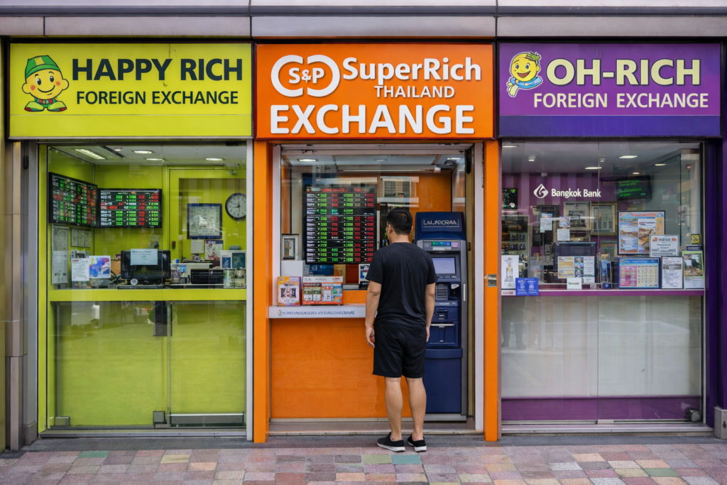Using The Correct Booth In Thailand For Money