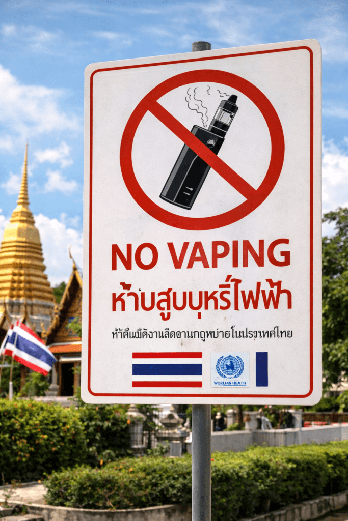 Vaping Is Illegal In Thailand