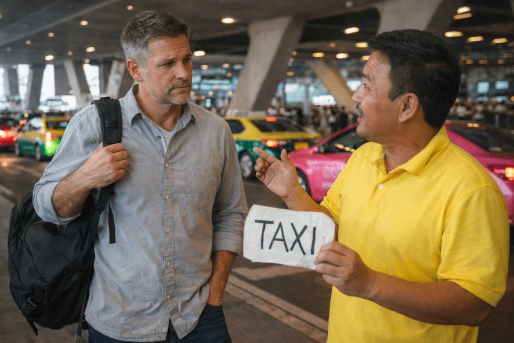 Airport Taxi Scam