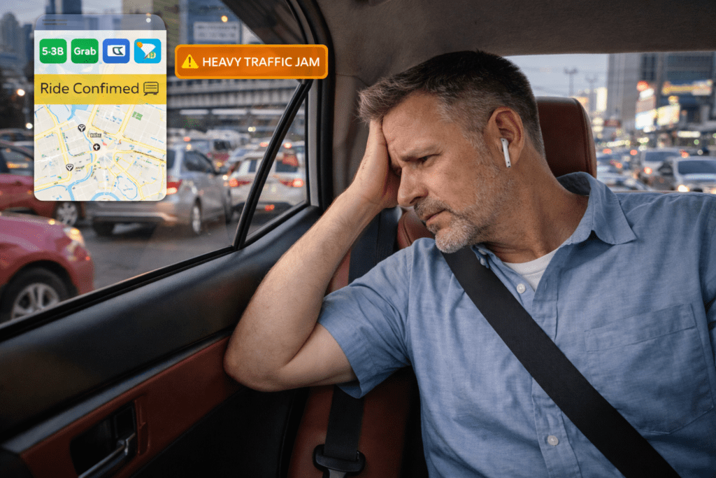 Bangkok Rush Hour Is Crazy