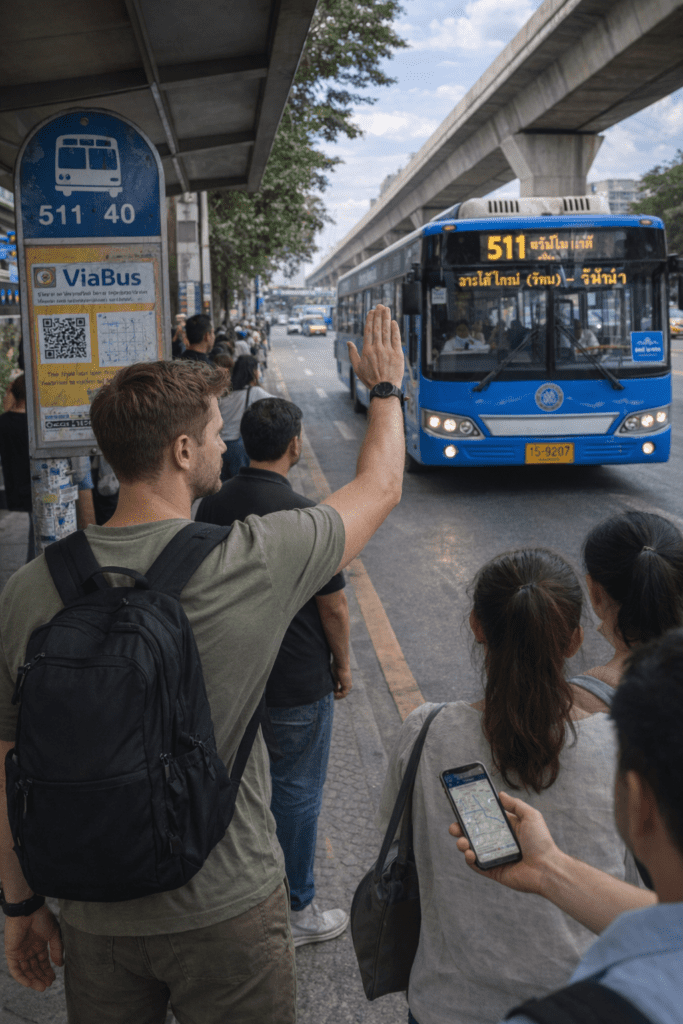 Bus Network In Bangkok