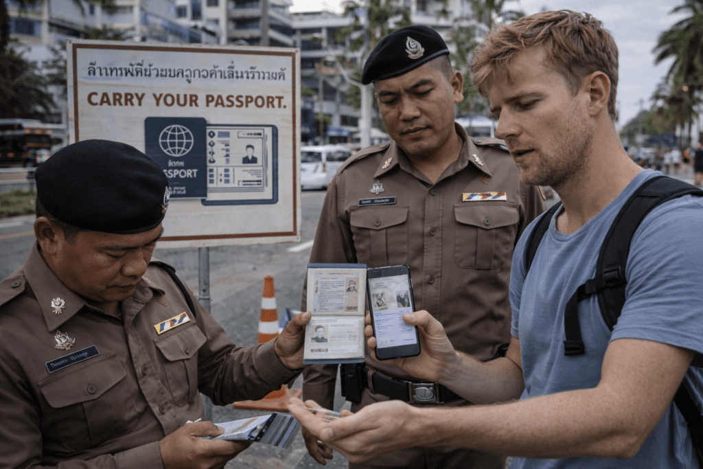 Carrying Passport In Thailand