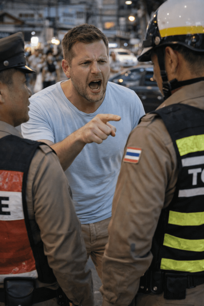Dont lose your temper in thailand