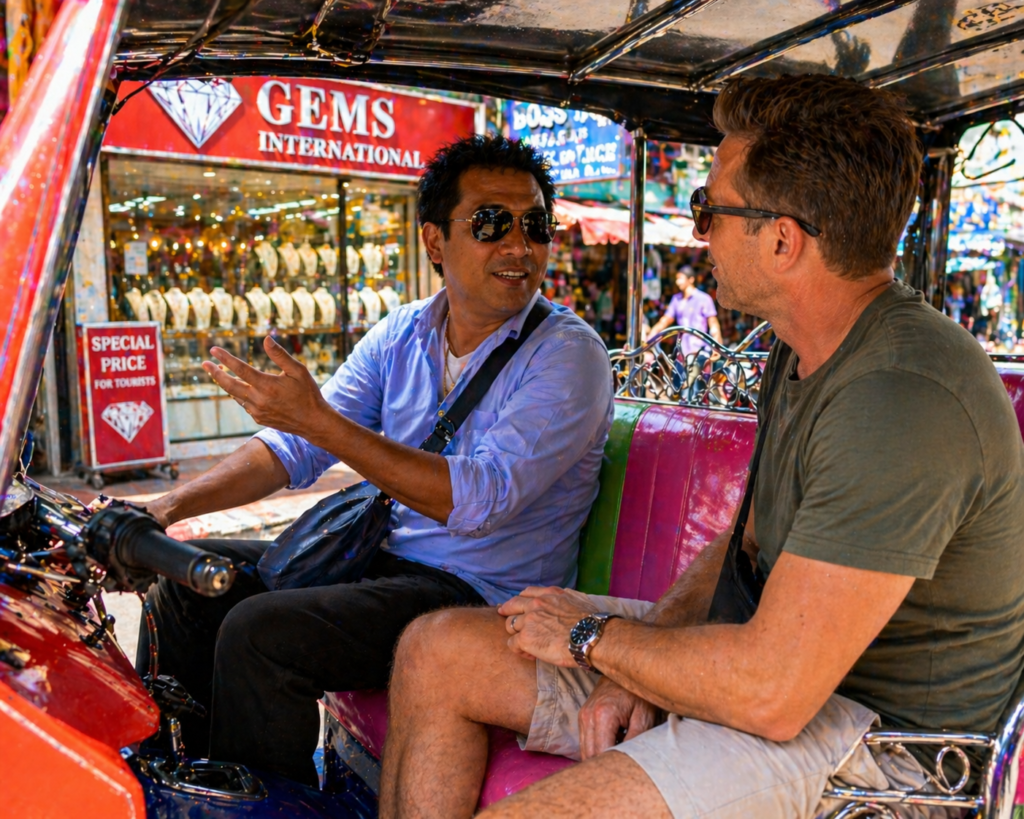 Driver comission scam