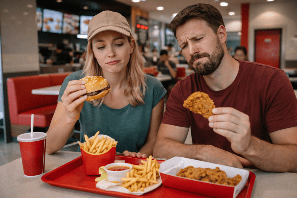 Eating Western Food Is A Problem