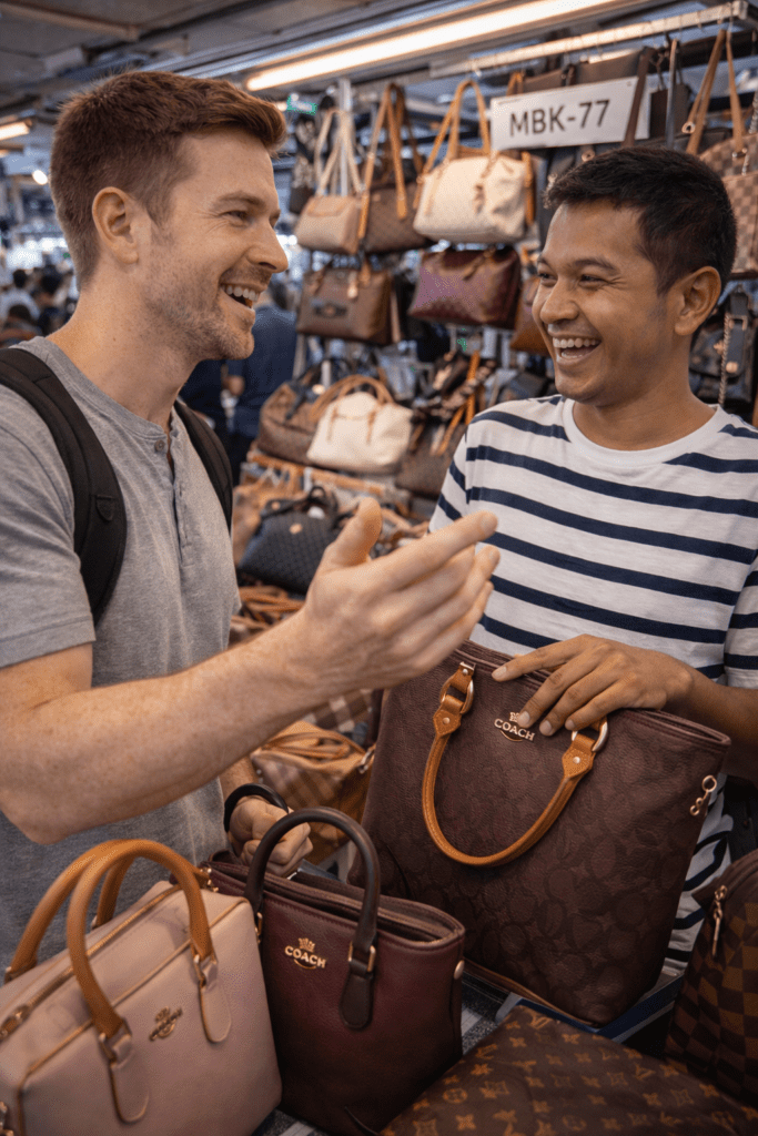 Haggling In Thai Markets