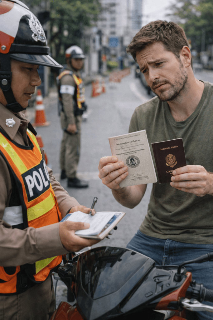 Not Bringing Proper Documentation