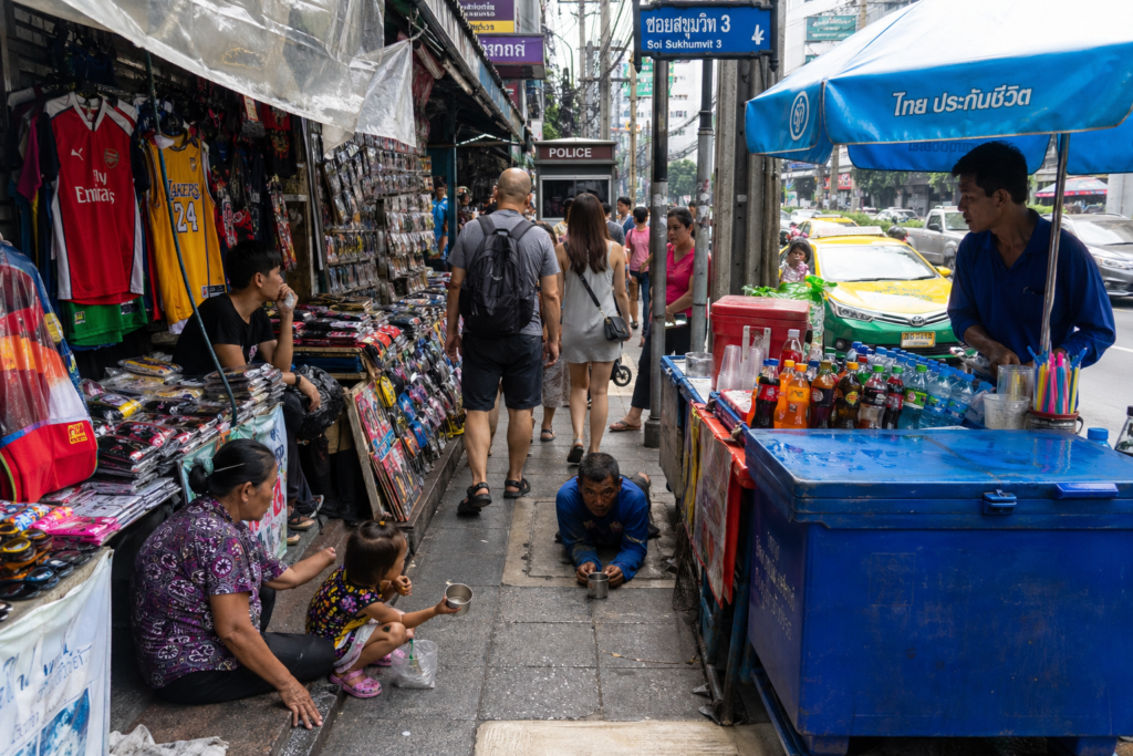 Sidewalks In Bangkok