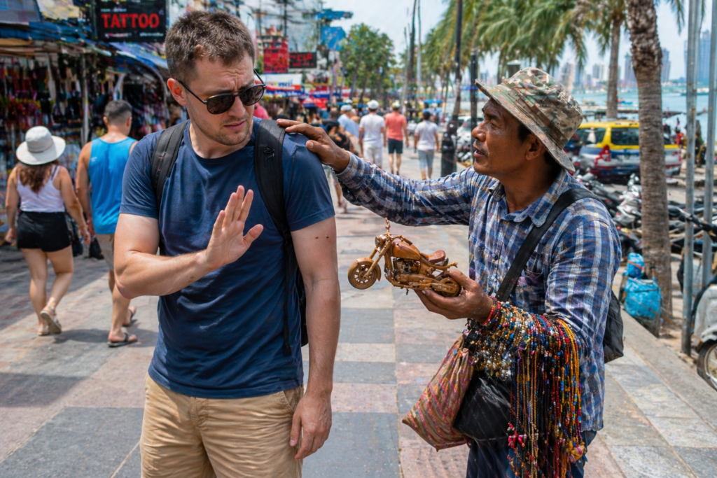 Street Hawkers Not Taking No for an Answer