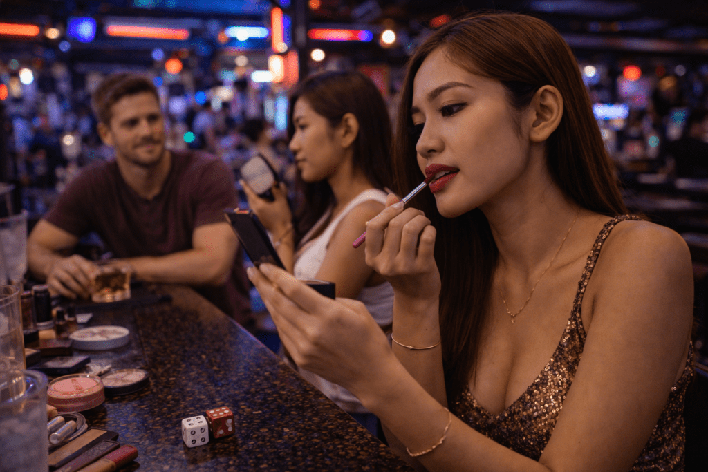 Thai Bar Girls Getting Ready