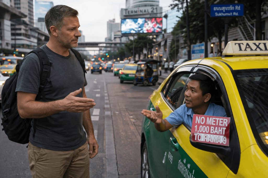 The No-Meter Taxi Scam