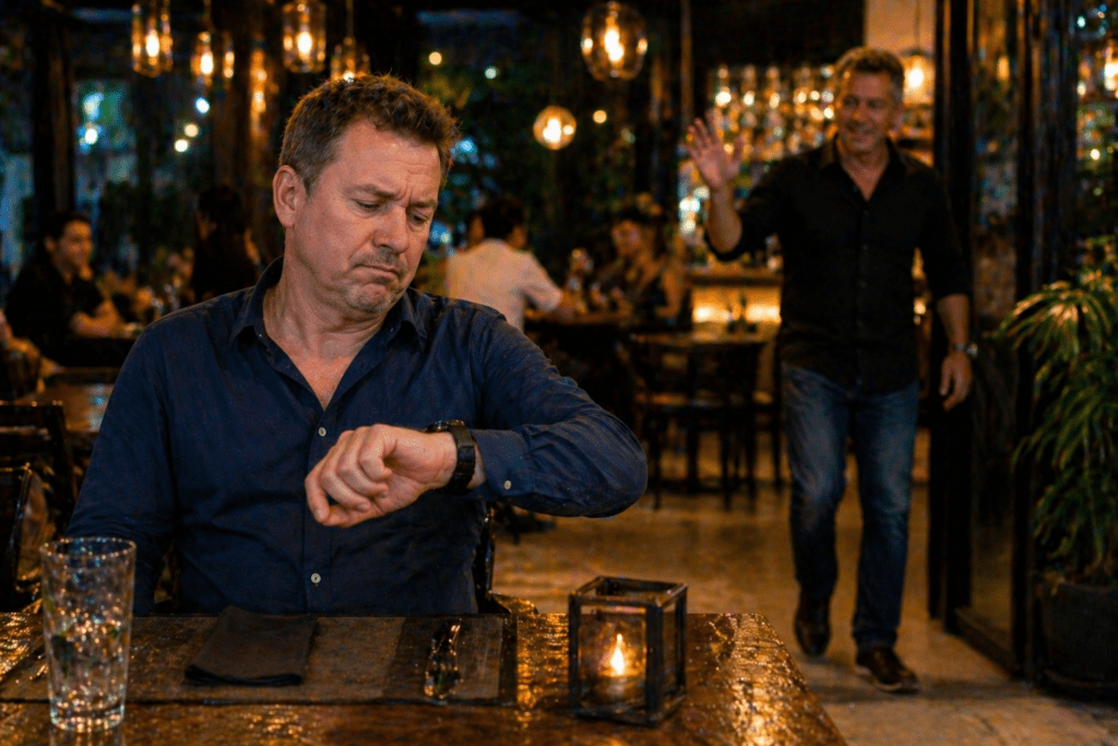 The Guy Who Is Constantly Late