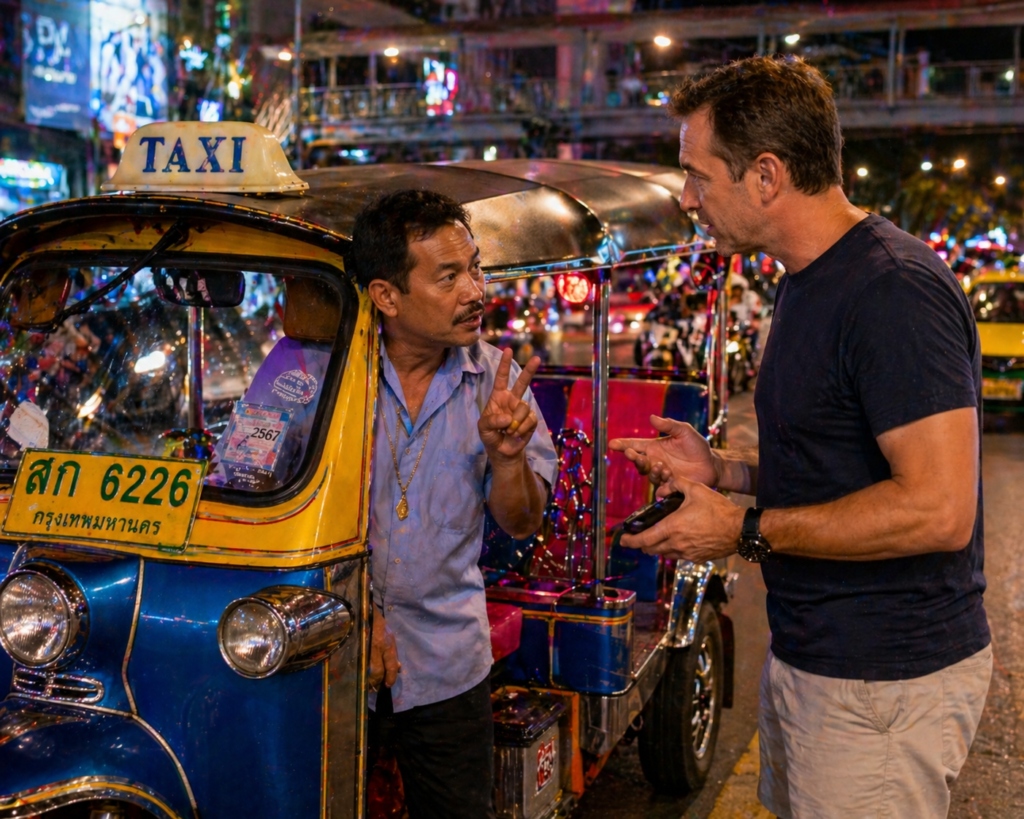 Tuk Tuk Scams In Bangkok